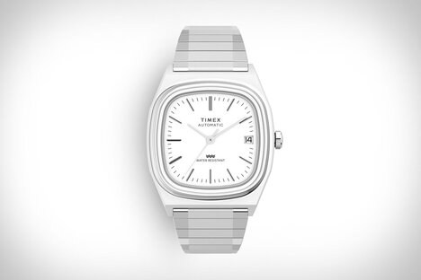 Timex Automatic 1983 E-Line Reissue Dress Watch Timex Automatic 1983 E-Line Reissue Dress Watch