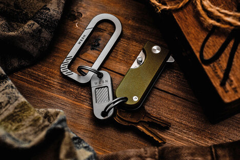 WESN Microblade Keychain Knife