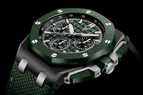 Audemars Piguet Royal Oak Offshore Green Ceramic Chronograph Audemars Piguet Royal Oak Offshore Green Ceramic Chronograph