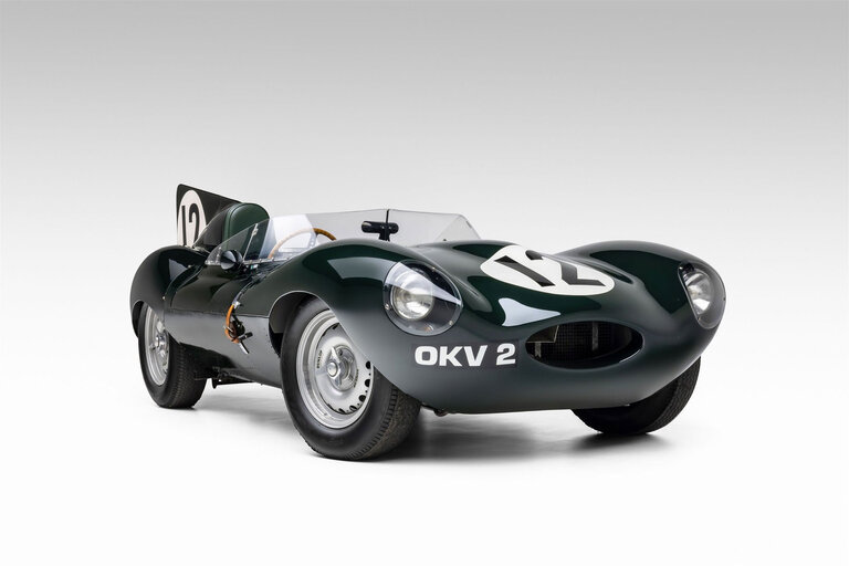 1954 Jaguar D-Type OKV 2 Works Race Car