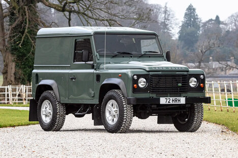 King Charles' 2010 Land Rover Defender 90 King Charles' 2010 Land Rover Defender 90