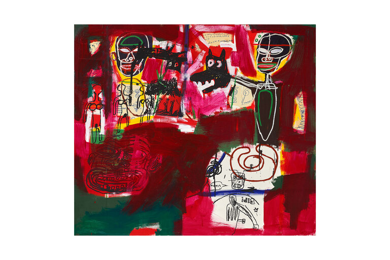 Jean-Michel Basquiat's Sabado por la Noche (Saturday Night)