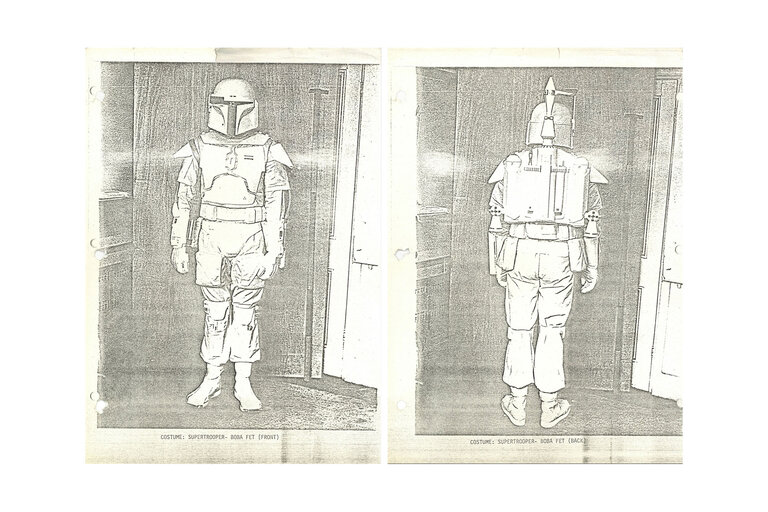 Star Wars Boba Fett Costume Test Print