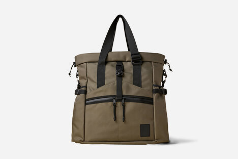 The Brown Buffalo Cordura Ballistic Nylon Tote Backpack The Brown Buffalo Cordura Ballistic Nylon Tote Backpack
