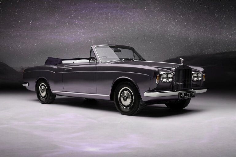 Halcyon Rolls-Royce Corniche EV Restomod