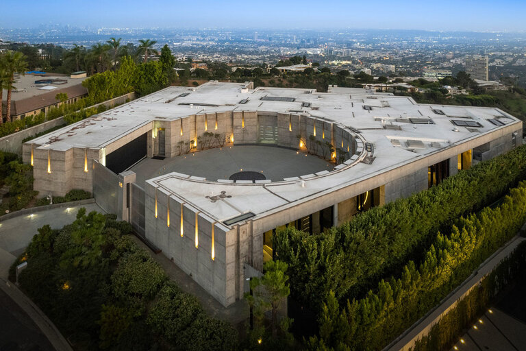 Jim Jannard's Brutalist Beverly Hills Mansion