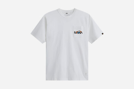 Alpha Industries NASA Essential Pocket Tee