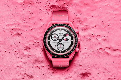 OMEGA x Swatch Mission to the Pink Moonphase MoonSwatch OMEGA x Swatch Mission to the Pink Moonphase MoonSwatch