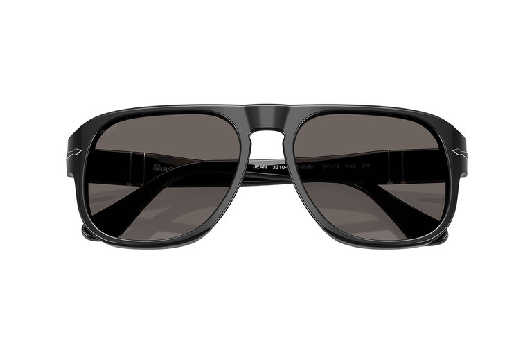 Persol Jean Black Arrow Sunglasses