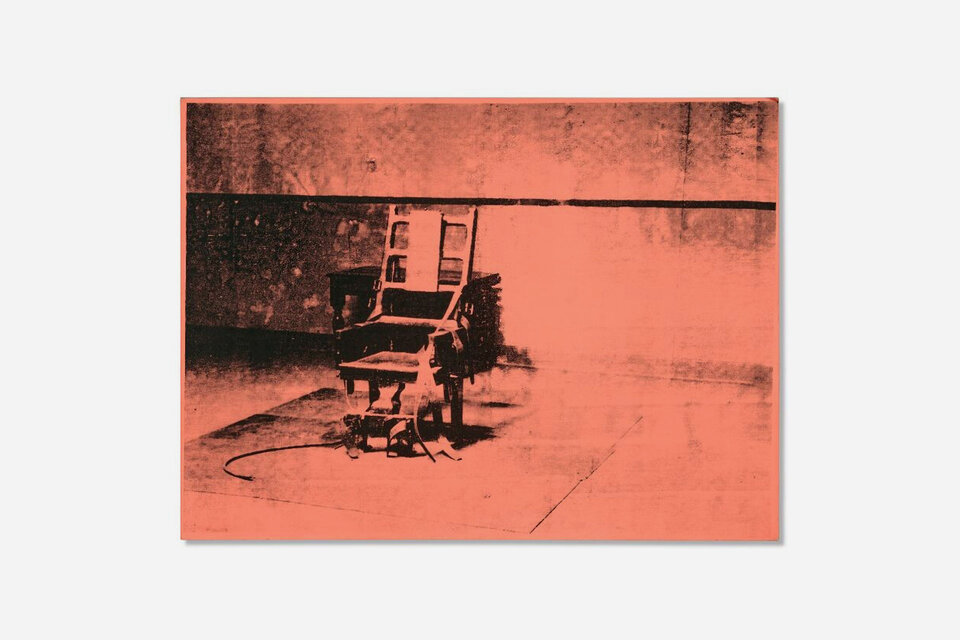 Andy Warhol's Big Electric Chair | Uncrate