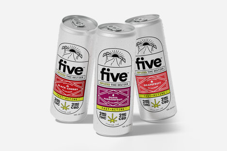 Five Infuzed THC Seltzers Five Infuzed THC Seltzers