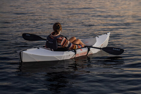 Kajakfahren auf dem Oru-See