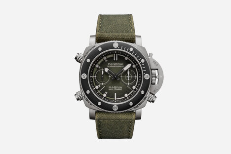 沛纳海 Submersible Chrono Marina Militare 体验腕表