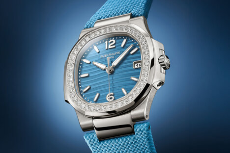 百达翡丽女士 Nautilus Azure 腕表