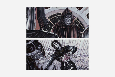 Lorne Peterson's Return of the Jedi Storyboard Binder Lorne Peterson's Return of the Jedi Storyboard Binder