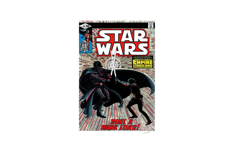 Stan Lee-Signed Star Wars #44 Comic Print