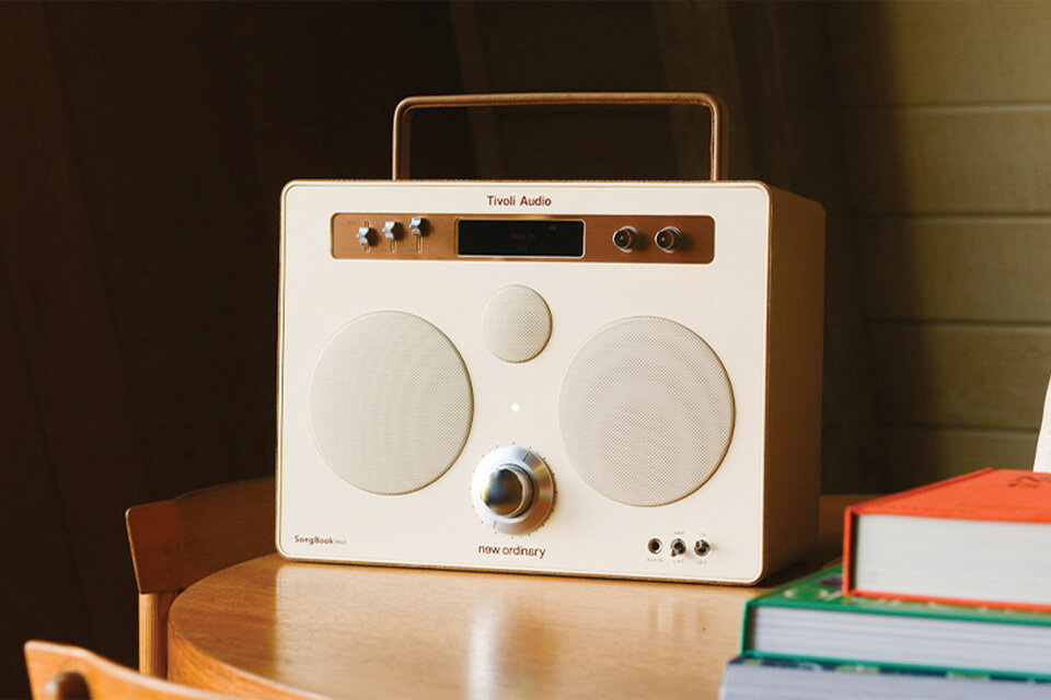 Tivoli Audio x new.ordinary SongBook Max Speaker | Uncrate Tivoli Audio x new.ordinary SongBook Max Speaker | Uncrate