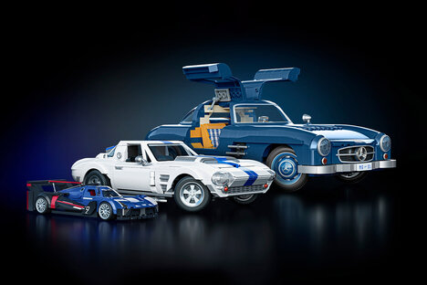 美泰积木店 X 风火轮积木套装