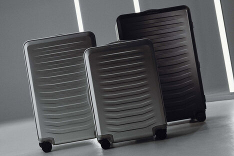 Porsche Design Roadster Aluminum Luggage Porsche Design Roadster Aluminum Luggage