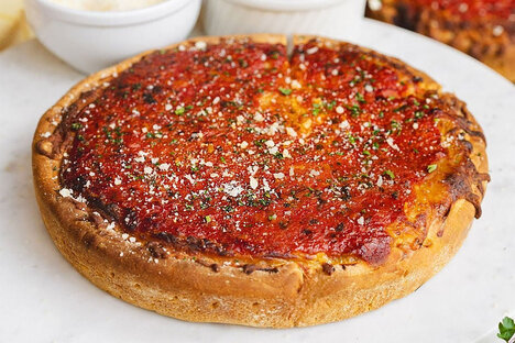 Rupiani's Deep Dish Pizza Sampler