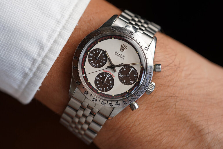 Rolex Ref 6239 Paul Newman Tropical Daytona Watch