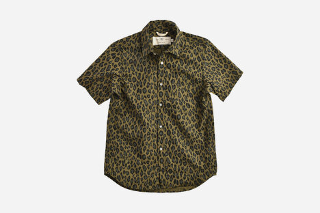 Rogue Territory Cheetah Camo Oxford Shirt
