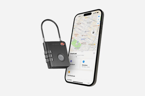 KeySmart SmartLock Luggage Tracking Device