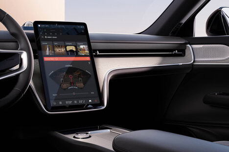 Volvo EX90 Abbey Road Studios Mode