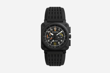 Bell & Ross BR 03 Chrono Rafale Solo Display Watch Bell & Ross BR 03 Chrono Rafale Solo Display Watch