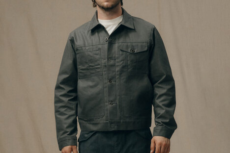 Filson Tin Cloth Short Lined Cruiser Jacket