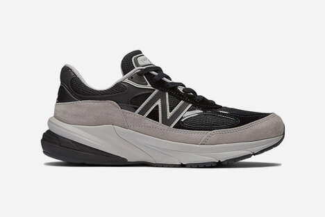 New Balance Made in USA 990v6 Tonal Grey Sneakers