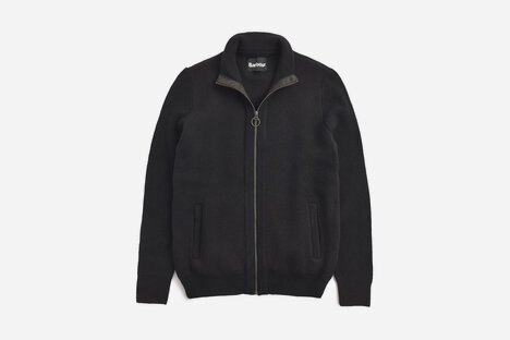 Barbour Milburn Zip-Up Jumper