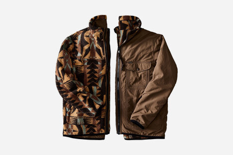 Filson Reversible Pile Fleece Jacket