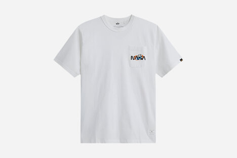 Alpha Industries NASA Essential Pocket Tee