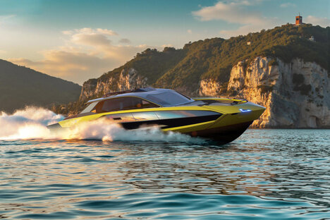 Tecnomar for Lamborghini 101FT Yacht
