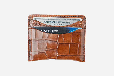 WP Standard Crocodile Card Wallet