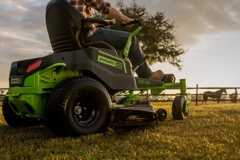 Greenworks 60V 42" Electric Zero Turn Riding Mower Greenworks 60V 42" Electric Zero Turn Riding Mower