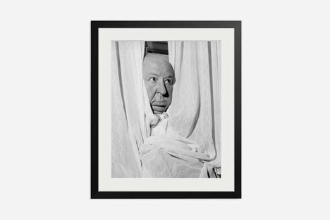 Alfred Hitchcock at the Claridges Hotel Framed Print Alfred Hitchcock at the Claridges Hotel Framed Print