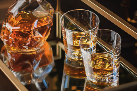 Nude Memento Mori Whiskey Glasses