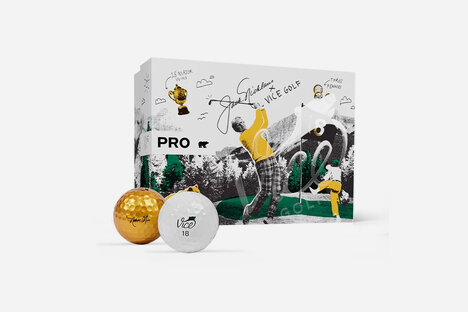 Vice x Jack Nicklaus Pro Bear Golf Ball Vice x Jack Nicklaus Pro Bear Golf Ball