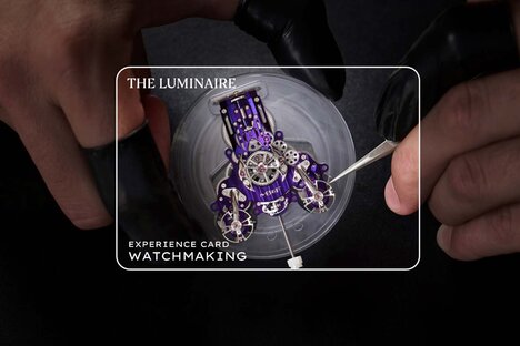 The Luminaire Watchmaking Experience Card