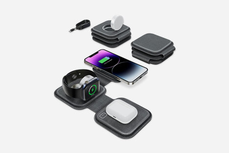 A-TECH FOLDING TRAVEL WIRELESS CHARGER CYBER MONDAY STEAL