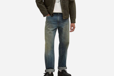 LEVI'S X BARBOUR 568 JEANS