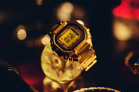 CASIO Limited Edition Gold Ring Watch