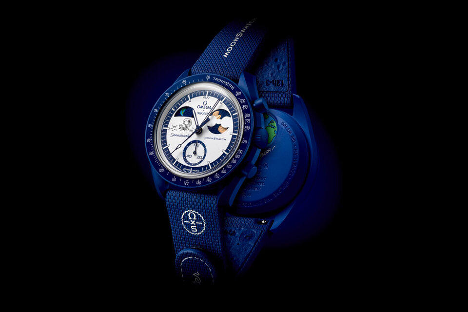 OMEGA x Swatch Beaver Moon Mission to Earthphase MoonSwatch | Uncrate