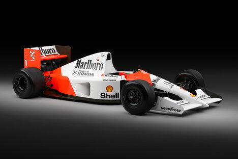 Ayrton Senna's 1991 McLaren MP4/6 Race Car