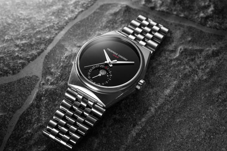 Frederique Constant x Time+Tide Highlife Onyx Moon Watch