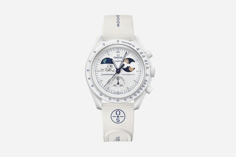 Omega x Swatch MoonSwatch Mission to Earthphase Cold Moon Watch