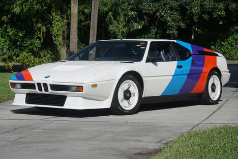 Niki Lauda's 1980 BMW M1 Coupe