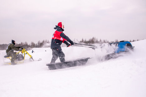 SnowdogX Towing Machine